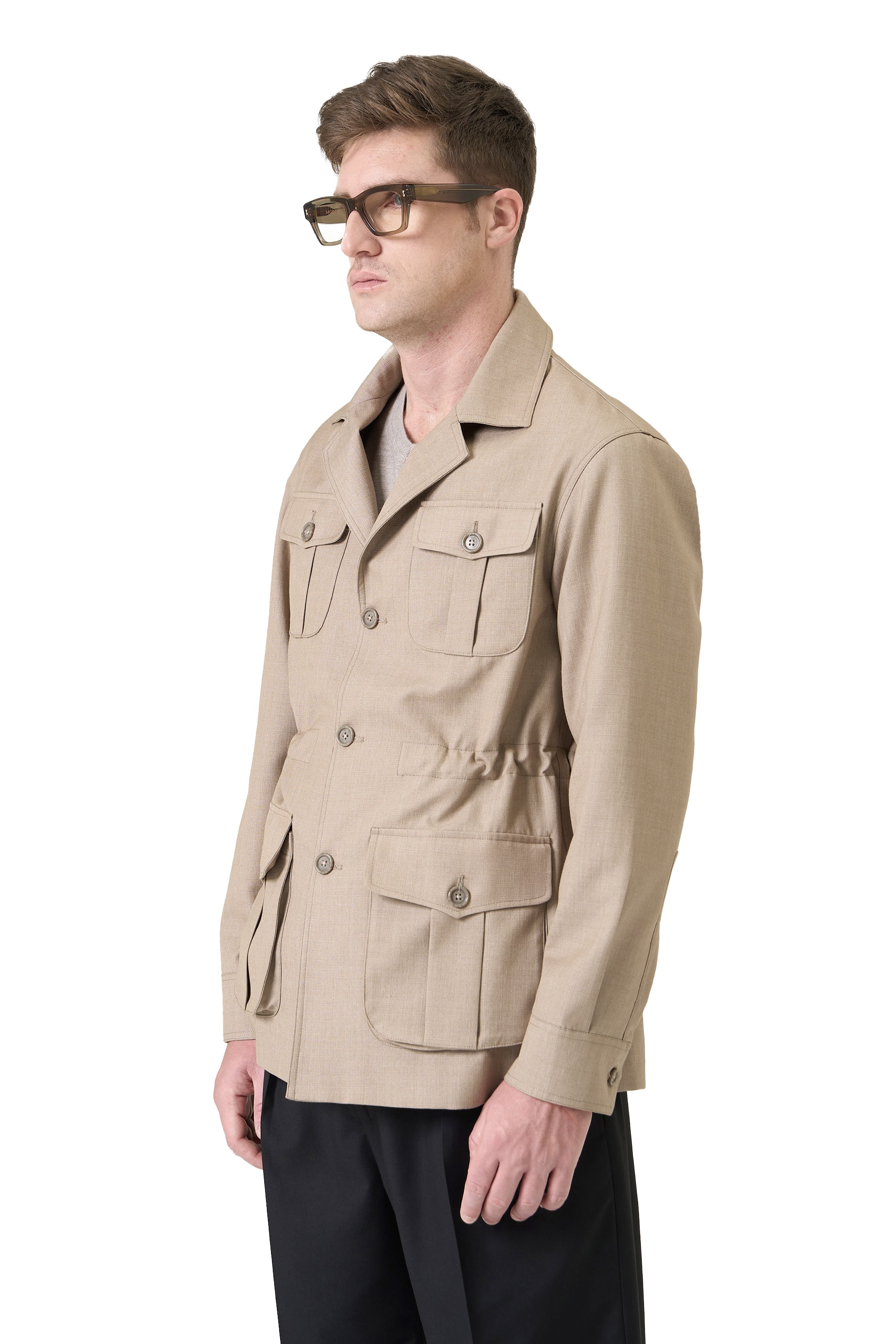 BENNET JACKET - LIGHT BROWN 