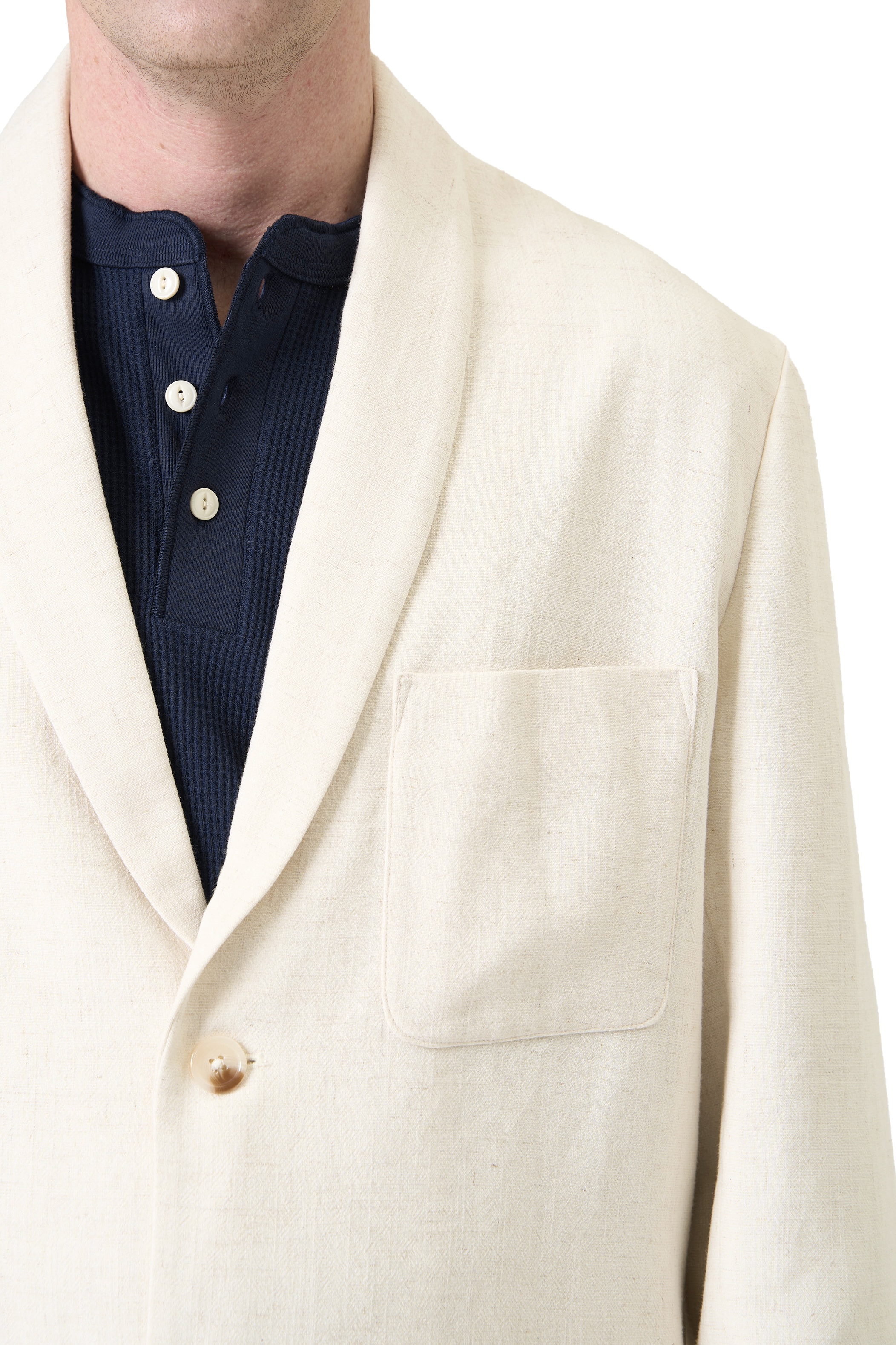 SERGIO BLAZER - OFF WHITE