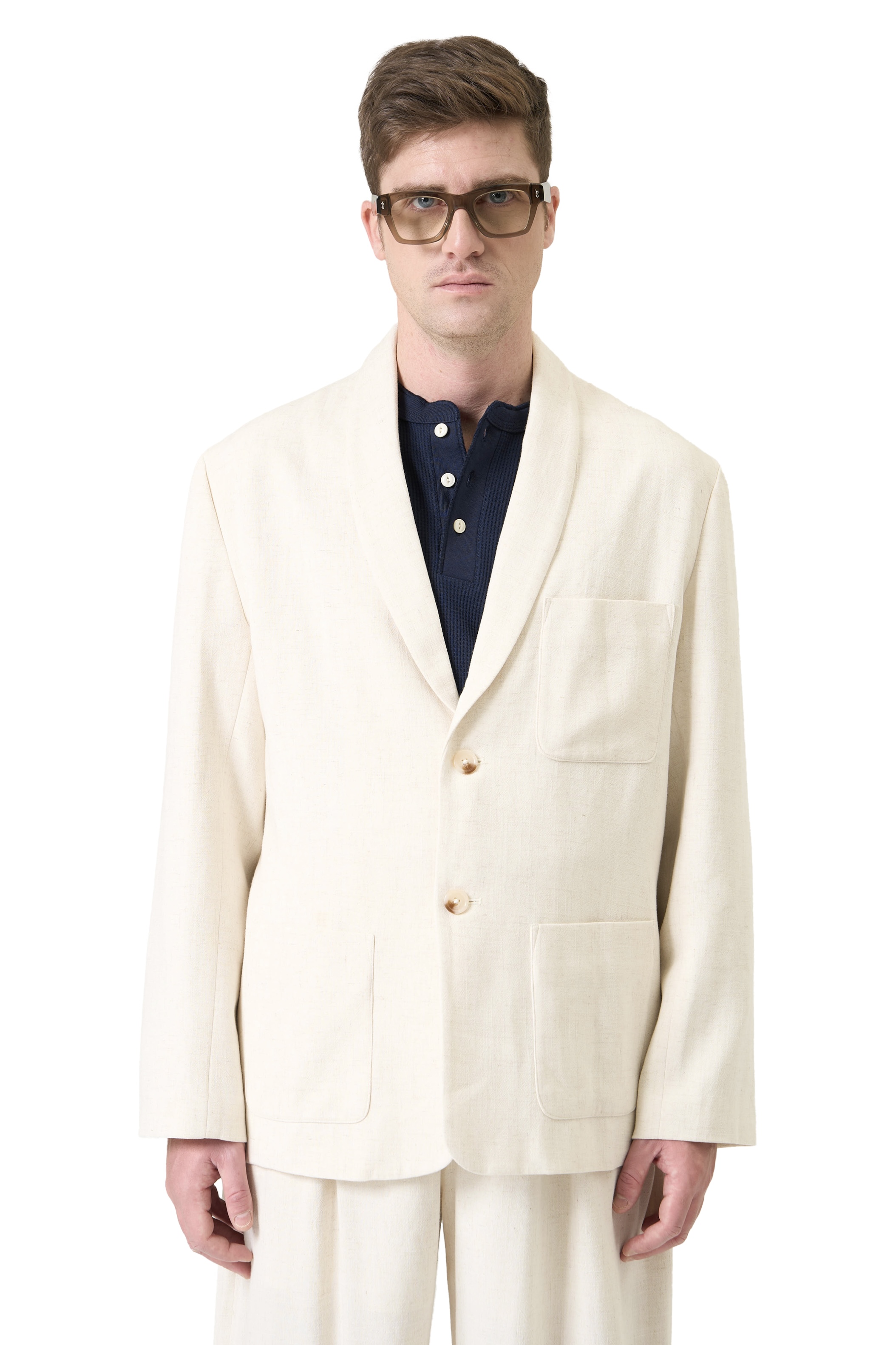 SERGIO BLAZER - OFF WHITE