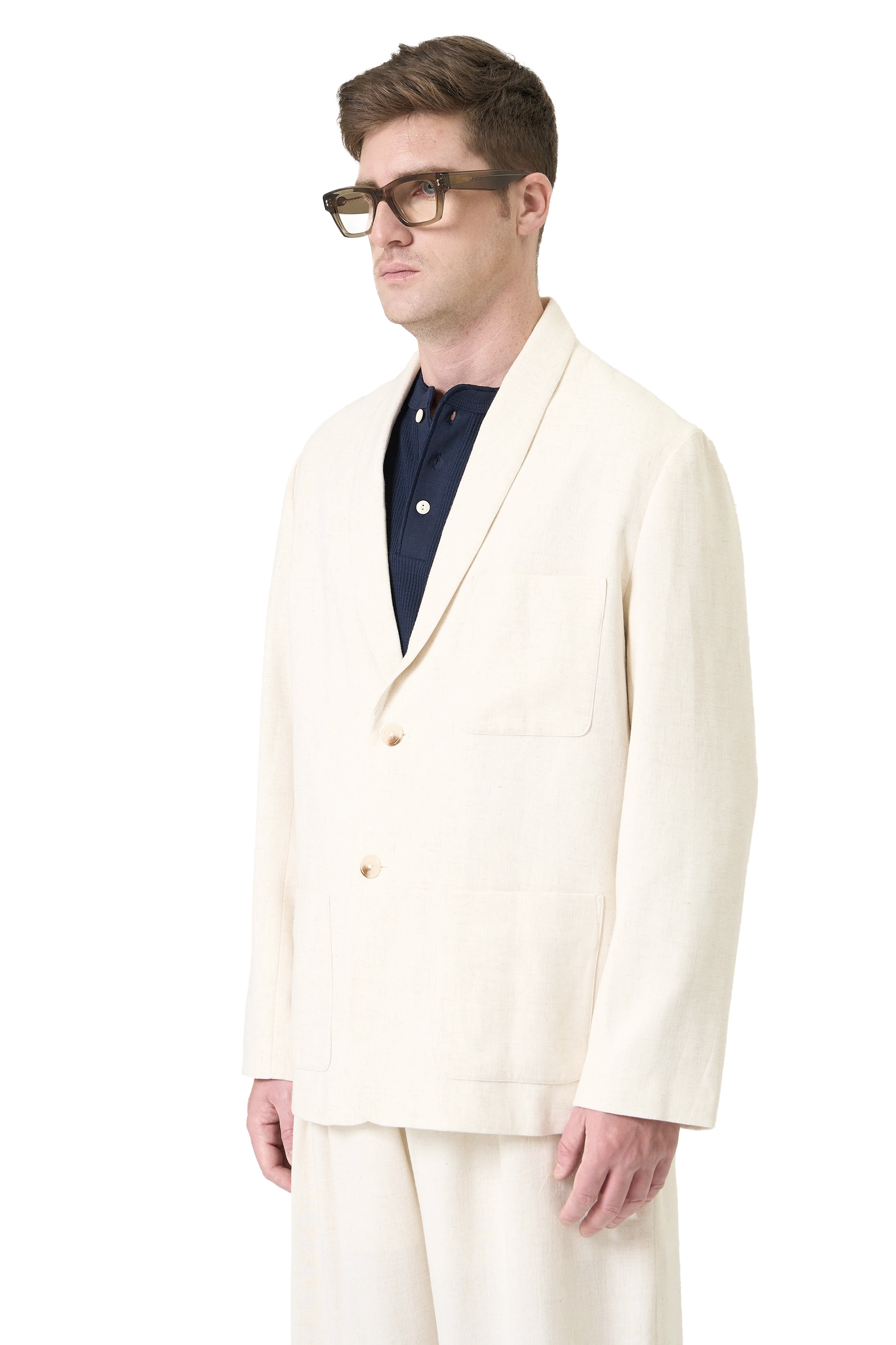 SERGIO BLAZER - OFF WHITE
