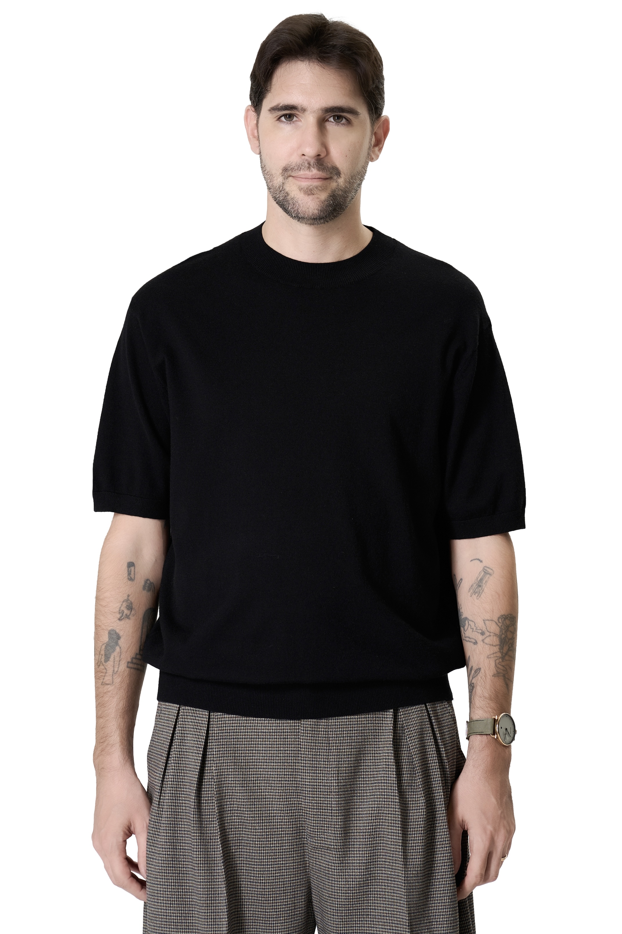 NILES TOP - BLACK 