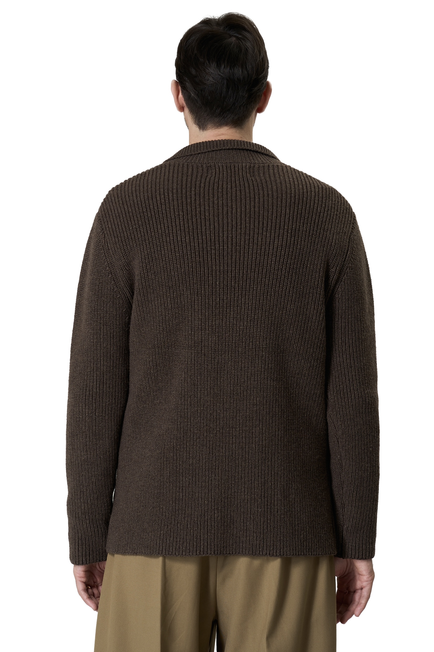 NEWTON CARDIGAN - BROWN