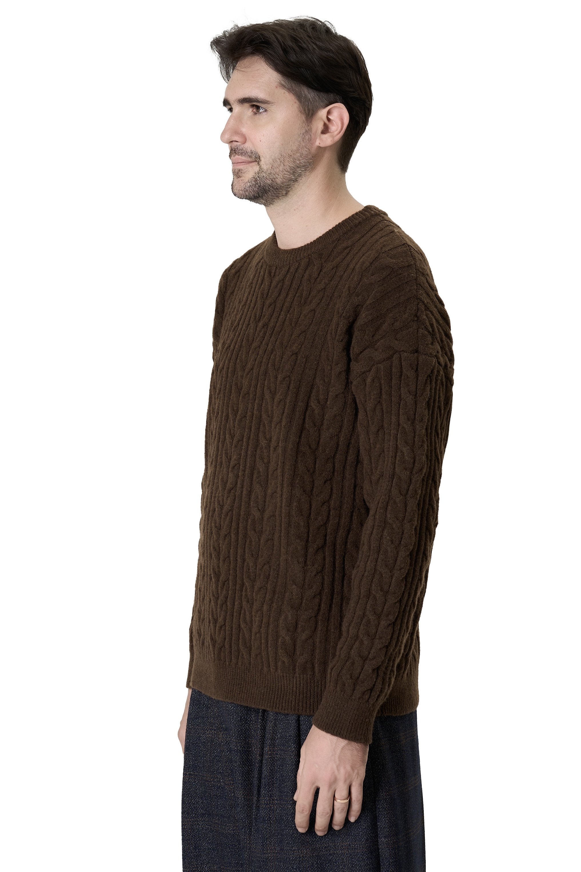 HARRIS SWEATER - BROWN 