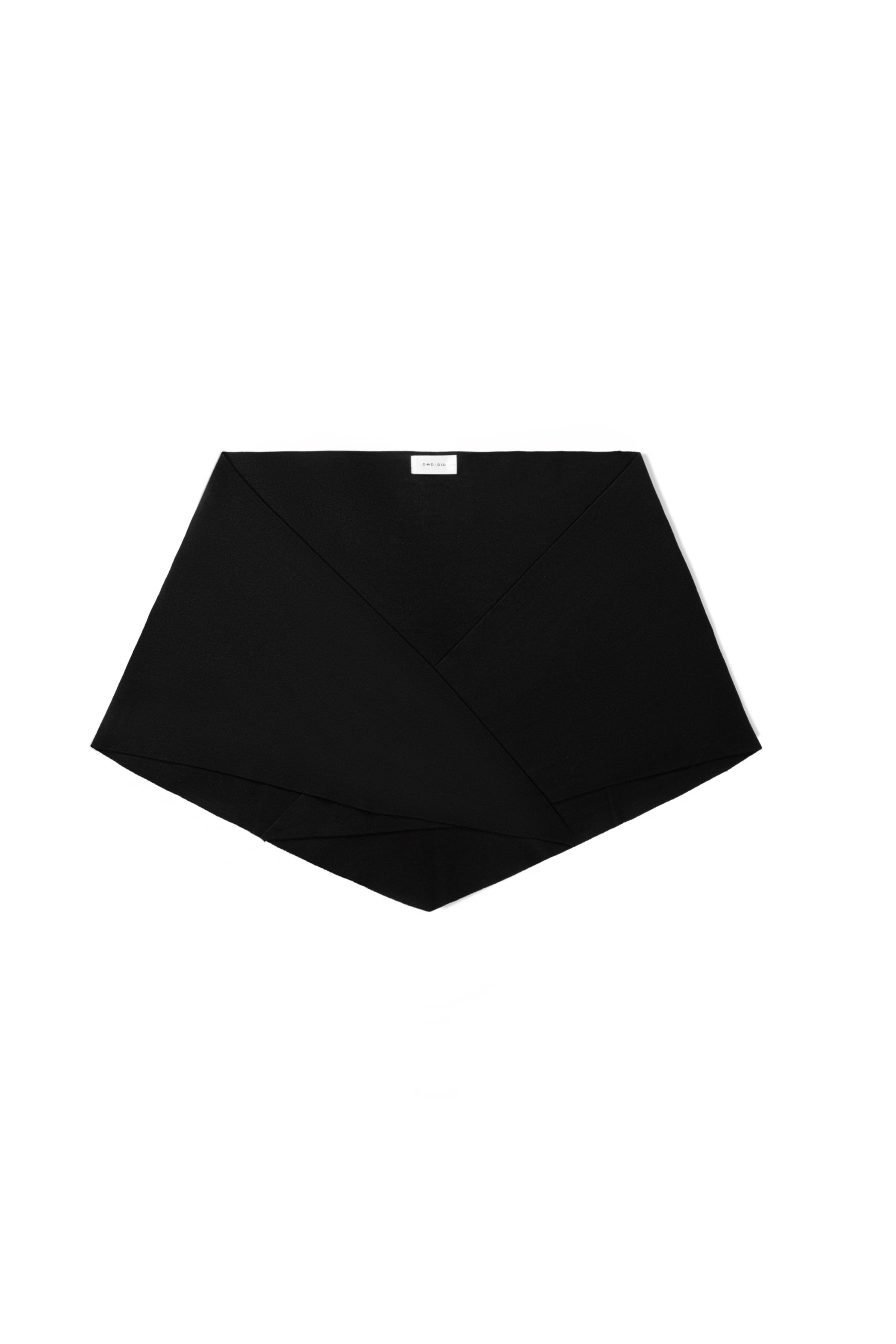 TRIANGLE SCARF - BLACK