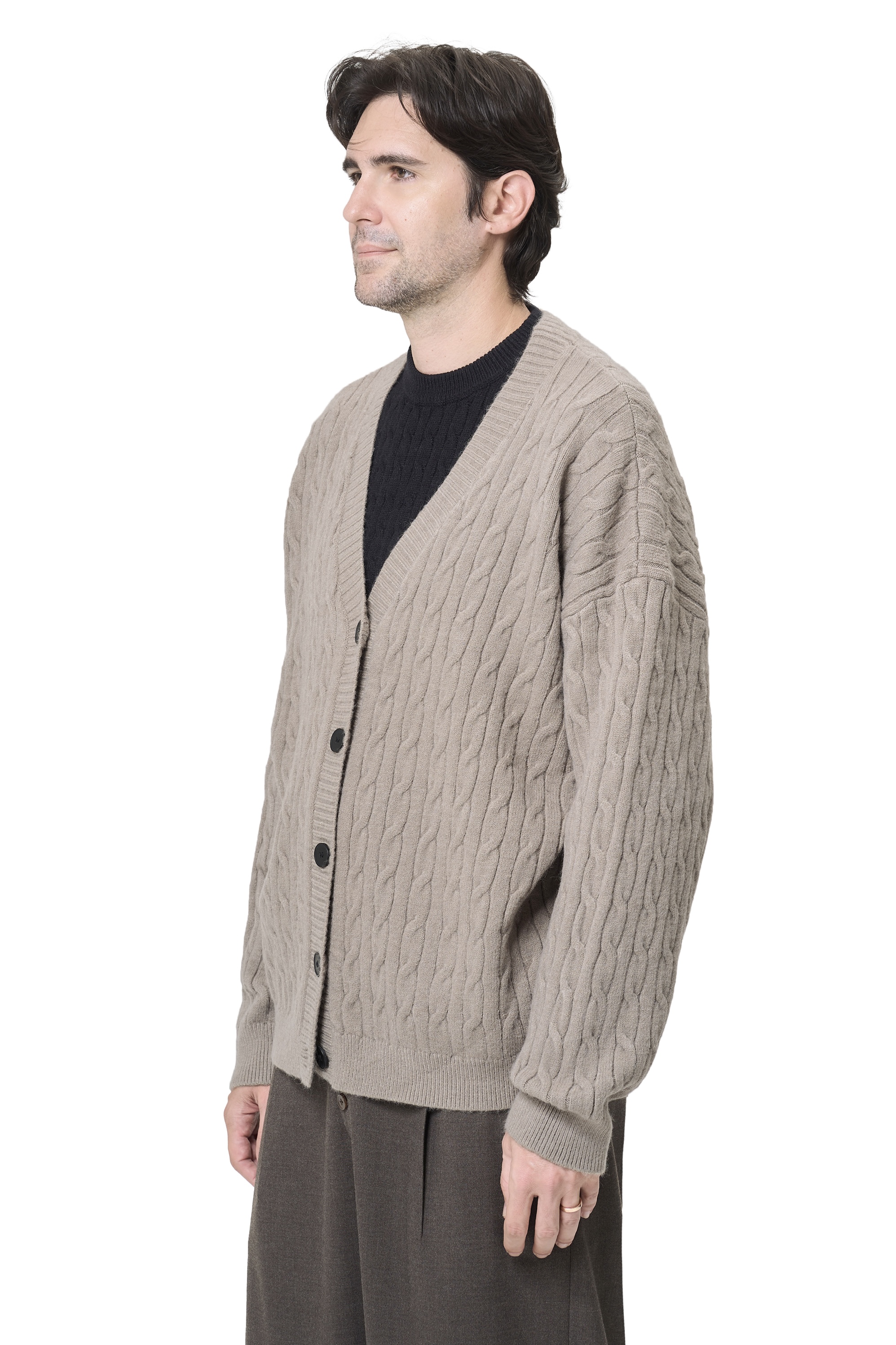 SANDOR CARDIGAN - TAUPE 